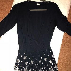 Long sleeve romper